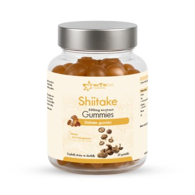 Shiitake 500mg gummies 60ks
