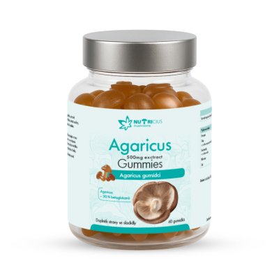 Agaricus 500mg gummies 60ks