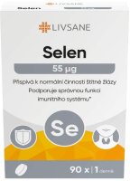 LIVSANE Selen 55mcg tbl.90