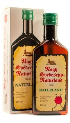 NATURLAND Švédské kapky + vitamin C 250ml