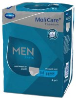 KALHOTKY NAVLÉKACÍ MOLICARE MEN PANTS 7 KAPEK M BOKY 80-120CM,1455ML,8KS