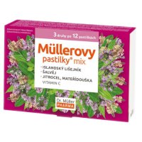 Müllerovy pastilky mix 3x12ks ZP