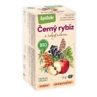 Apotheke BIO Černý rybíz s rakytníkem čaj 20x1.5g
