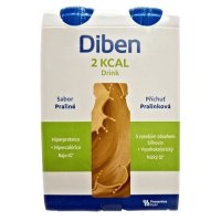 DIBEN 2 KCAL DRINK PŘÍCHUŤ PRALINKOVÁ POR SOL 4X200ML