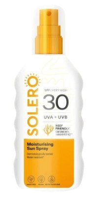 SOLERO Hydratační sprej na opalování SPF30 200ml