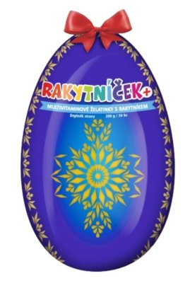 RAKYTNÍČEK+ želatinky 50ks modré vejce 2026