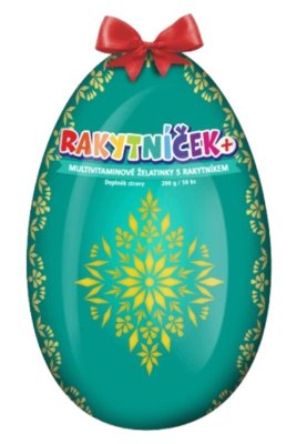 RAKYTNÍČEK+ želatinky 50ks tyrkysové vejce 2026