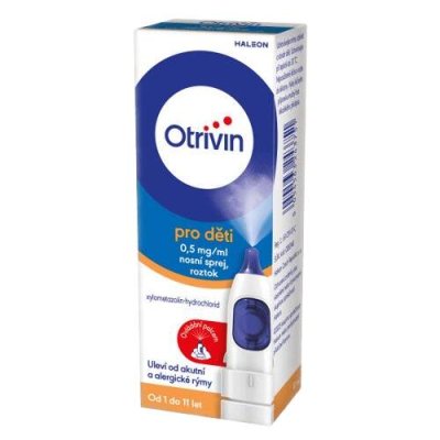OTRIVIN PRO DĚTI 0,5MG/ML NAS SPR SOL 1X10ML II