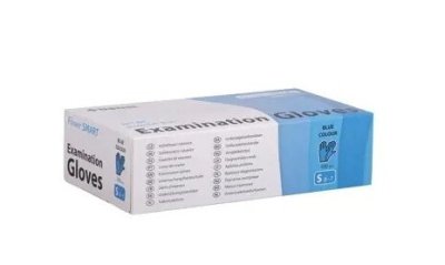 FLOWER SMART rukavice nitril.nepudr.modré S 100ks