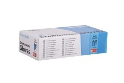 FLOWER SMART rukavice nitril.nepudr.modré M 100ks