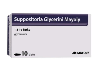 SUPPOSITORIA GLYCERINI MAYOLY 1,81G SUP 10