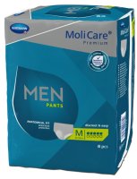 KALHOTKY NAVLÉKACÍ MOLICARE MEN PANTS 5 KAPEK M BOKY 80-120CM,850ML,8KS