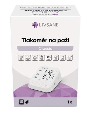 LIVSANE Tlakoměr na paži Classic 1ks