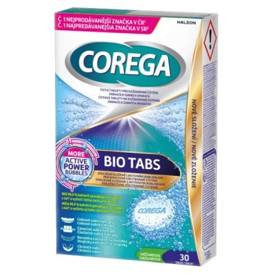 Corega Bio Tabs čisticí tablety 30ks