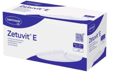Hartmann Zetuvit E savé kompresy 10x10cm 50ks