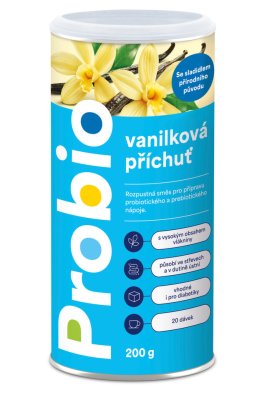 Probio vanilková příchuť se sladidlem přírodního původu 200g