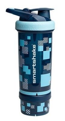 Smartshake Šejkr Revive 600 + 150 ml pixel blue