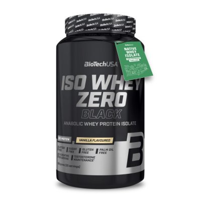 BioTech Iso Whey Zero Black 908 g Vanilla