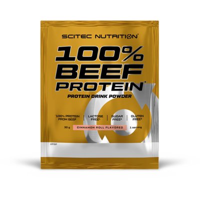 Scitec Nutrition 100% Beef Protein 30 g cinnamon roll