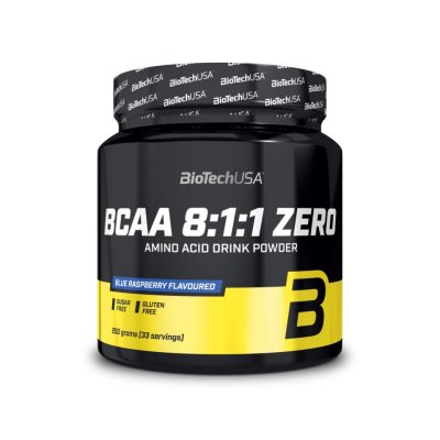 BioTech BCAA 8:1:1 Zero 250 g blue raspberry