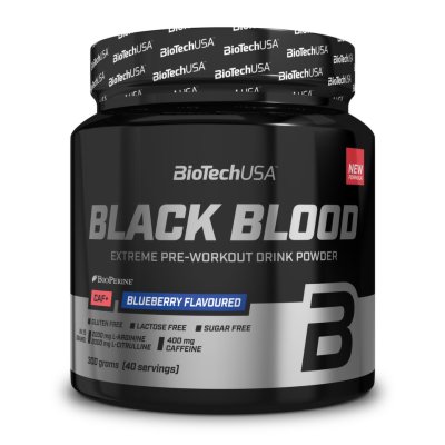 BioTech Black Blood CAF+ blueberry 300 g