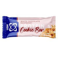 USN (Ultimate Sports Nutrition) USN Trust Cookie Bar- bílá čokoláda s malinou 60g