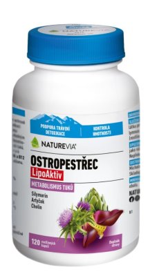 NatureVia Ostropestřec LipoAktiv cps.120