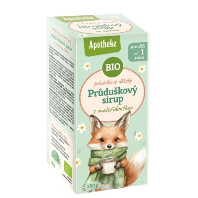 Apotheke Pohádkový průduškový sirup 1+ BIO 250g