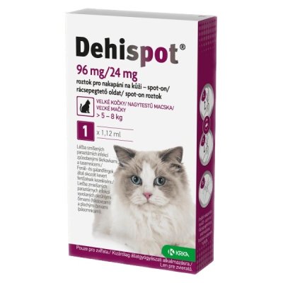 Dehispot 96mg/24mg spot-on 1x1.12ml