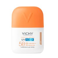 VICHY Capital soleil uv aqua fluid SPF50, tónovaný light 50 ml