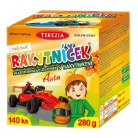 RAKYTNÍČEK želatinky AUTA 140ks