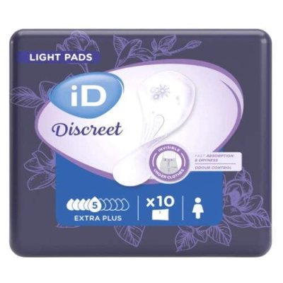 iD Discreet Light Pads Extra Plus 10ks