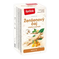 Apotheke Premier Ženšen čaj vitalita+energie 20x2g