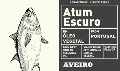 Aveiro Tmavé maso z tuňáka v rostlinném oleji 120 g