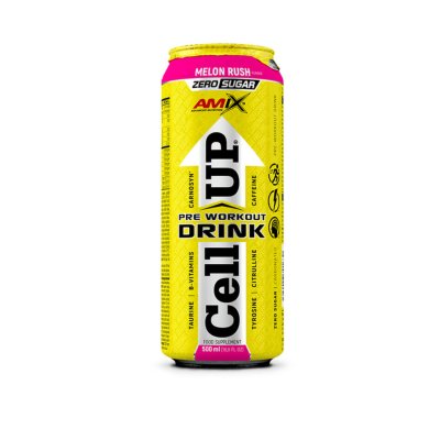 Amix CellUP PreWorkout Drink 500 ml melon rush