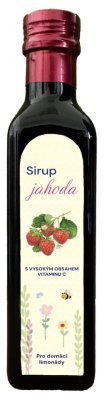 BENU Sirup jahoda s vitaminem C 250ml