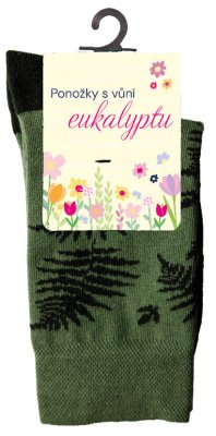BENU Ponožky s vůní eukalyptu dámské vel.38-41