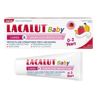 Lacalut Baby 0-2 let zubní pasta 55ml
