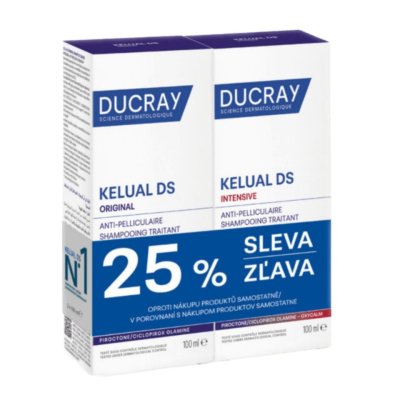 DUCRAY Kelual DS Intens.100ml+DS Origin.šamp.100ml