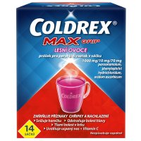 COLDREX MAXGRIP LESNÍ OVOCE 1000MG/10MG/70MG perorální PLV SOL SCC 14 II