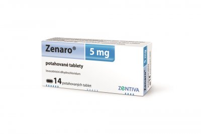 ZENARO 5MG potahované tablety 14 IV