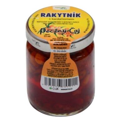 Čaj pečený NOTEA Rakytník s kardamomem 55ml