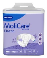 KALHOTKY ZALEPOVACÍ MOLICARE ELASTIC 8 KAPEK XL BOKY 140-175CM,3550ML,14KS KALHOTKY ZALEPOVACÍ MOLICARE ELASTIC 8 KAPEK XL BOKY 140-175CM,3550ML,14KS