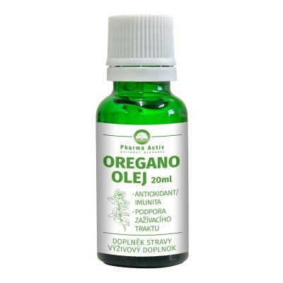 Pharmaactiv Oregano olej s kapátkem 20 ml