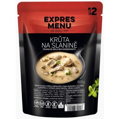 EXPRES MENU Krůta na slanině 2 porce