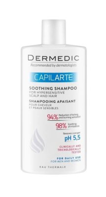 DERMEDIC Capilarte Zklidňující šampon citl. 300ml