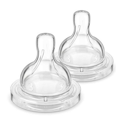 Philips Avent Dudlík Anti-colic/Classic+ 3 střední průtok 2 ks Bílá