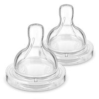 Philips Avent Dudlík Anti-colic/Classic+ 2 pomalý průtok 2 ks Bílá