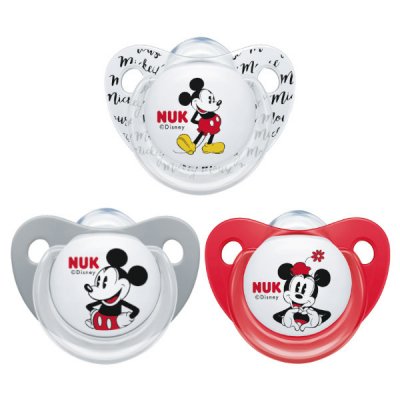 NUK Dudlík DISNEY Mickey SI V1(0-6m)1ks BOX 730285