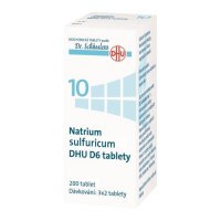 NATRIUM SULFURICUM DHU D6(D12) TBL NOB 200